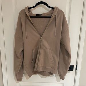 Oversized Zip Hoodie PLT